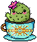 cactus teacup