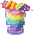 rainbow glass