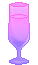 purple ombre flute